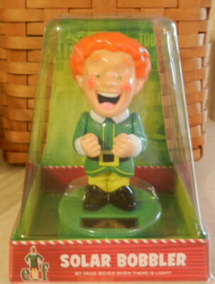 Buddy The Elf Solar Bobblehead Bobbler Christmas Movie Favorite
