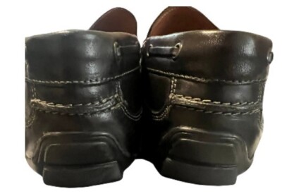 GH Bass HANK Mens Loafers 12 Black Slip On Dress Leather  display picture 3