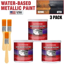 3pcs Car Anti-Rust Chassis Rust Converter Water-Based Primer Metal Rust Remover