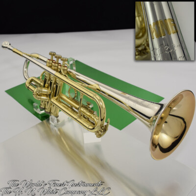 Rare Vintage HN White King Super 20 Symphony Silversonic Trumpet