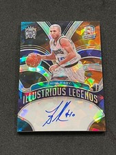 2021-22 Panini Spectra Mike Bibby Illustrious Legends Signatures Astral 12/49
