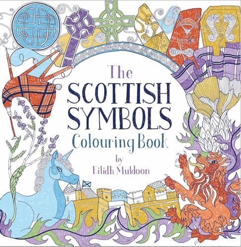 The Scottish Symbols Colouring Book by Muldoon, Eilidh, Brand New, Free shipp...
