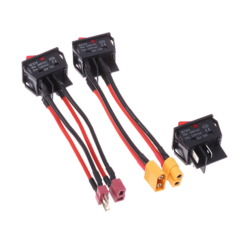 HuaLiSiJi XT60 Naar Sigarettenaansteker Kabel – 12V/24V – 14AWG Met LED Display – Voor Zonne-energie En Auto – Inclusief Zekeringen 4 miniatura