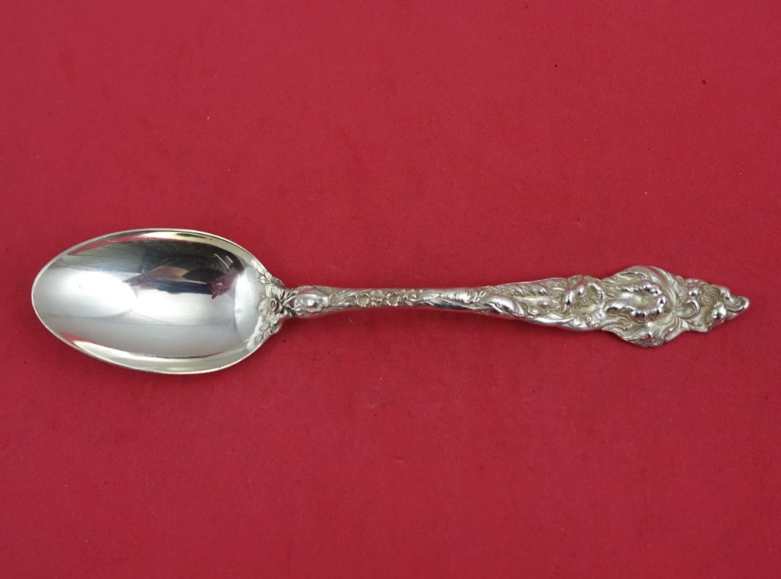 Reed & Barton Antique US Les Six Fleur Spoon Sterling Silver for