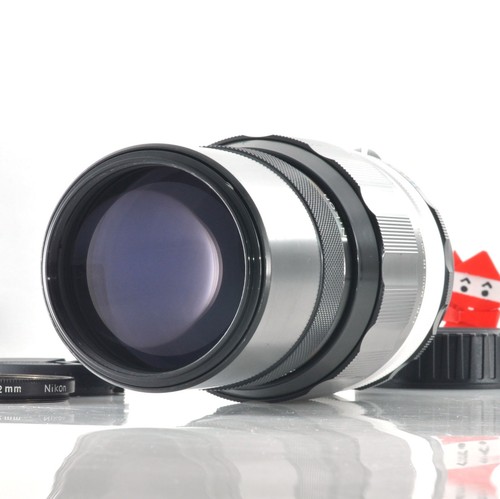 Nikon Nikkor-Q Auto 200mm F4 Telephoto Lens MF Tested from Japan [Exc+5]