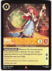 Ariel - Curious Traveler 18/204 Wilds Unknown Rare
