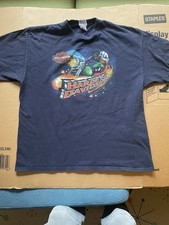 Vintage Y2K Harley Davidson Looney Toons Tee T Shirt 2XL Marvin The Martian