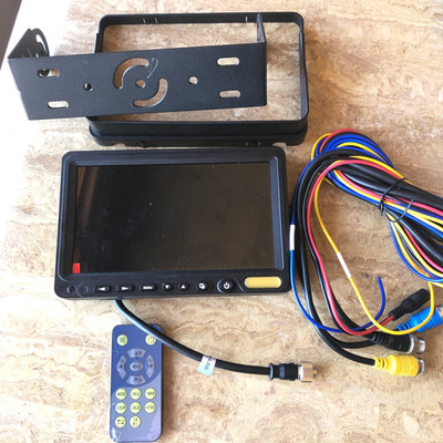 7'' TFT LCD Color Monitor Rear View System with Wiring -Model : SP-727N