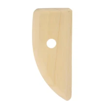 Pottery Ribs 12cm x 5.3cm Wooden Clay Ceramic Sculpting Tools