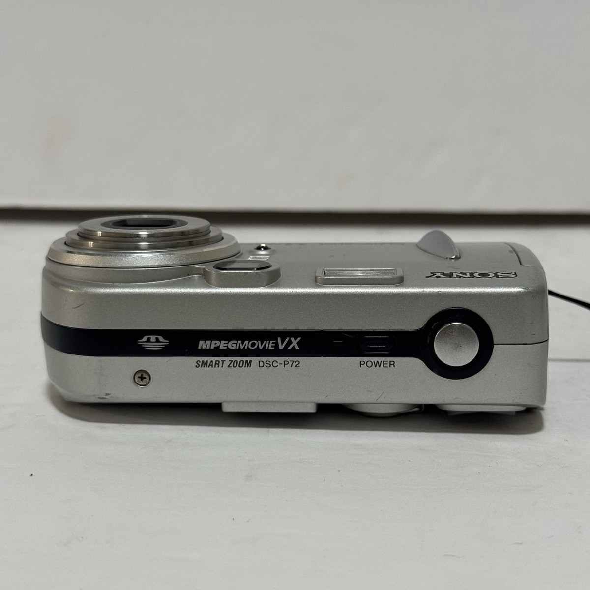 Sony Cyber-shot DSC-P72 3.2MP Digital Camera - Silver for sale
