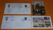 Bundeswehr Feldpost Kunduz Afghanistan Lot 4 Belege ISAF NATO Frohe Weihnachten