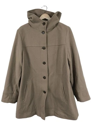 EDDIE BAUER Kapuzenmantel Damen Mantel Gr. DE 38 wollweiß Casual-Look - Bild 1 von 4