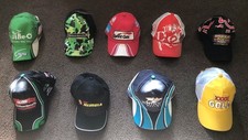 Motor Racing Sponsor Caps All New Unworn.