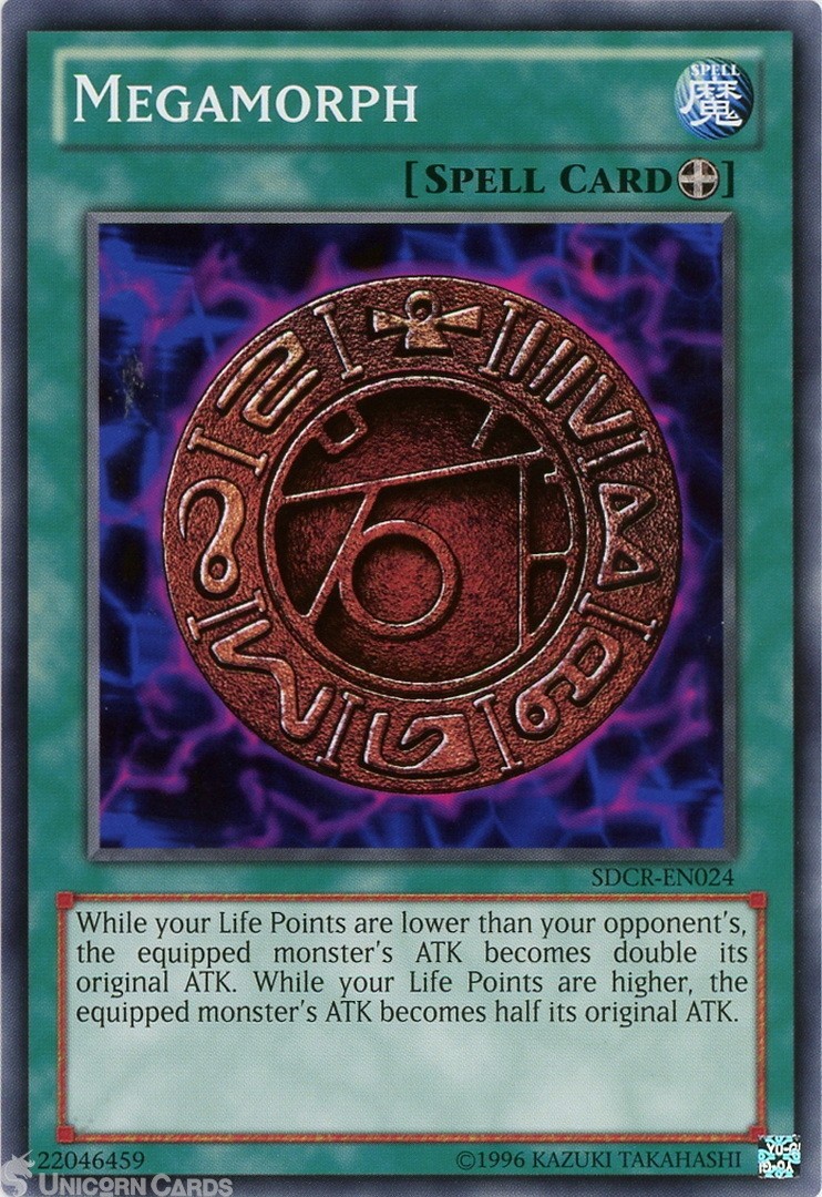 SDCR-EN024 Megamorph UNL Edition Mint YuGiOh Card
