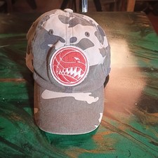 Place Athletic Dept Boy's Strapback Camo Hat Green Size 8-14 Embroidered Logo