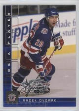 2001 ITG Be A Player Memorabilia Sapphire All-Star Fantasy 8/10 Radek Dvorak t4m