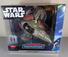 Star Wars Micro Galaxy Squadron Boba Fett's Starship  0021 Launch Edition New