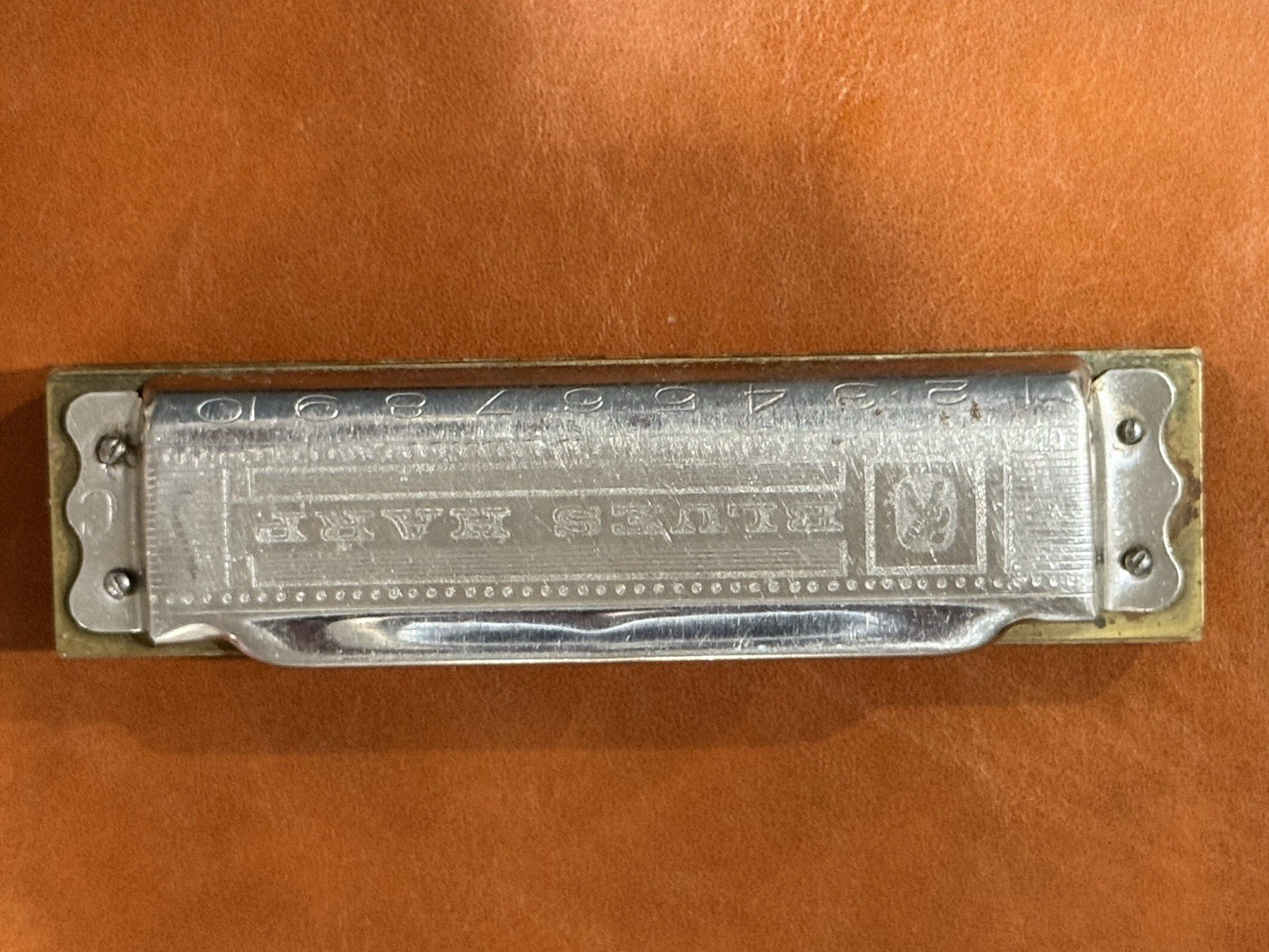 Vintage M. Hohner Blues Harp Harmonica – Key of C – Made in Germany – Excellent