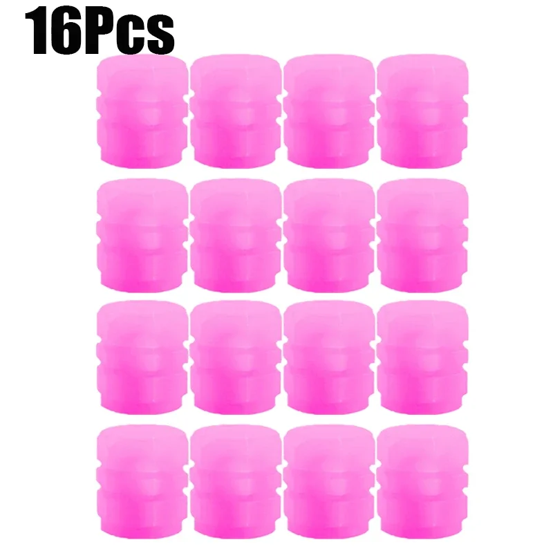 Luminous Fluorescent Tire Valve Caps