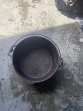 Wagner's 1891 Original Cast Iron 5 Qt Dutch Oven Cookware No Lid Made in USA