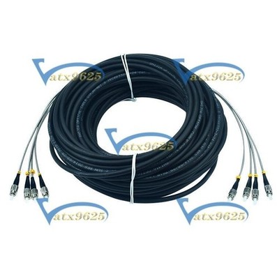 Field Outdoor ST-ST 4   9/125 Single Mode Fiber Patch Cord 5M #md