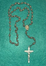 Antique Glass Bronze Bead Cap Filigree marked...
