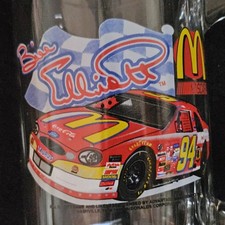 Bill Elliott #94 NASCAR Mug McDonald's Logo Part Of Hunter Fan Set Vintage 1998
