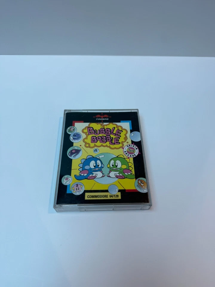 Bubble Bobble by Firebird | Commodore 64 c64 Game Cassette Tape | Fast Delivery - Image 3 of 3