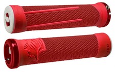 ODI Ag-2 V2.1 Locking Grips Red 130mm BMX MTB Bike Life USA MADE