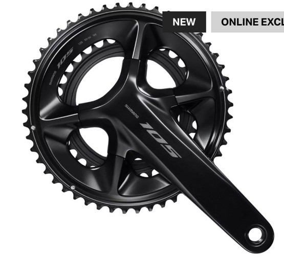 Shimano 105 FC-R7100 Chainset 172.5mm 50/34T 12 Speed Road Crankset NIB