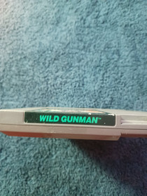 Cartucho de juego Wild Gunman a&ntilde;os 80 aut&eacute;ntico vintage Nintendo Nes &iexcl;&iexcl;FUNCIONA!!!