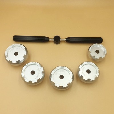Watch Tool Back Case Opener Cover Remover w/5* Dies For Omega 508 510 Cal.8800 e