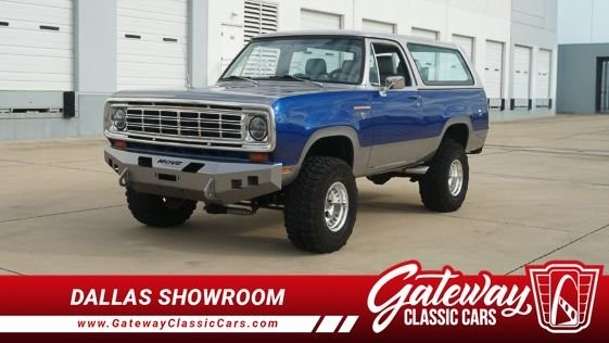 1975 Dodge Ramcharger for sale in Grapevine Texas
