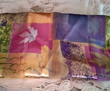 Women Vintage Spring, Easter Floral, Pink, Yellow Blue, Purple: 13 x 60 inches