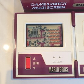 Nintendo Game & Watch Multi Screen Mario Bros. MW-56 1983 -Working (AU-stock)