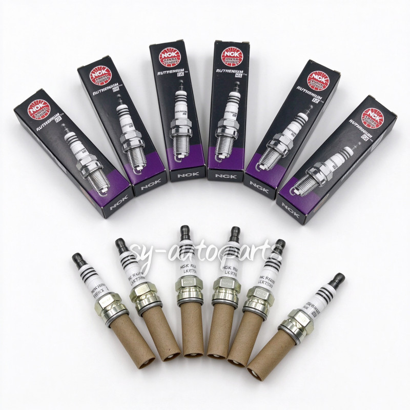 6Pcs LKR7BHX 94705 NGK Ruthenium HX Performance Spark Plugs