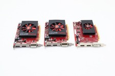 LOT of 3 AMD GPUs Radeon HD6570 FirePro V4900 For Parts AS IS 