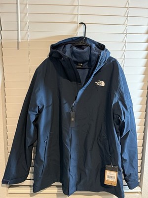 Men The North Face Shady Blue Toro Peak Triclimate 3 in 1  Jacket NWT Size XXL