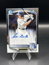 Sean Gamble Bowman 2025 Auto