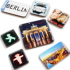 Berlin souvenirs fridge magnets, 7 piece set, magnets with Berlin motifs
