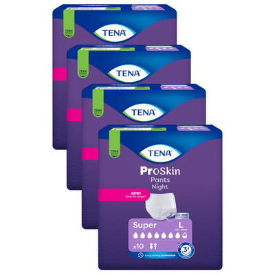 TENA Pants Night Super L/Large (4x10 Stk)