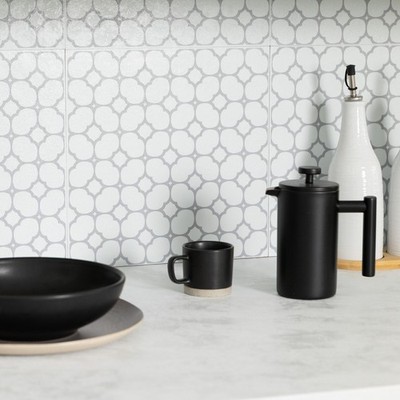 d-c-fix Küchenarbeitsplattenfolie 67,5 cm x 3 m Betonweiß selbstklebende Vinylfolie