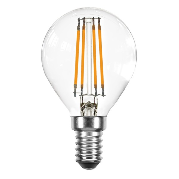 Led Filament Tropfen 4W = 40W E14 Klar GlüHfaden Extra Warmweiß 2200K Dimmbar-image