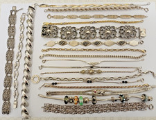 20 Armbänder 800, 835, 925 Silber Gewicht 269 Gramm                       