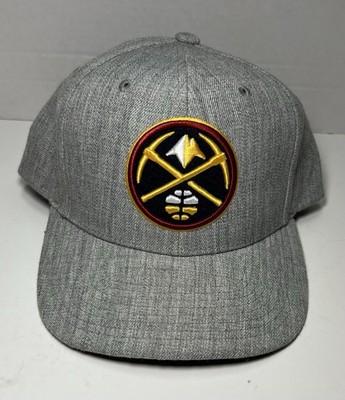 Denver Nuggets Mitchell & Ness Snapback Hat Gray NBA NWOT
