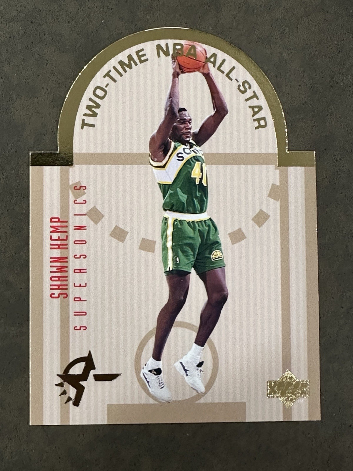 1993-94 UPPER DECK SE DIE-CUT ALL-STARS #W14 SHAWN KEMP Near Mint RARE!