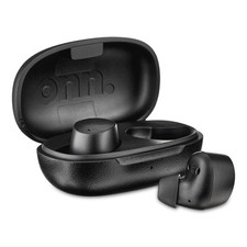 Bluetooth Wireless Earphones w/Charging Case and Touch Controls, Black