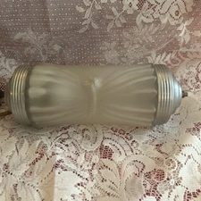 Vintage Art Deco Bed Headboard Reading Light ~Lamp~MCM