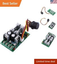 Adjustable PWM DC Motor Controller 20A 1200W Module with Antistatic Protection