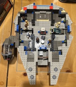 LEGO Star Wars 7190 Millennium Falcon Looks 100% Complete w/Manual  and Mini Fig